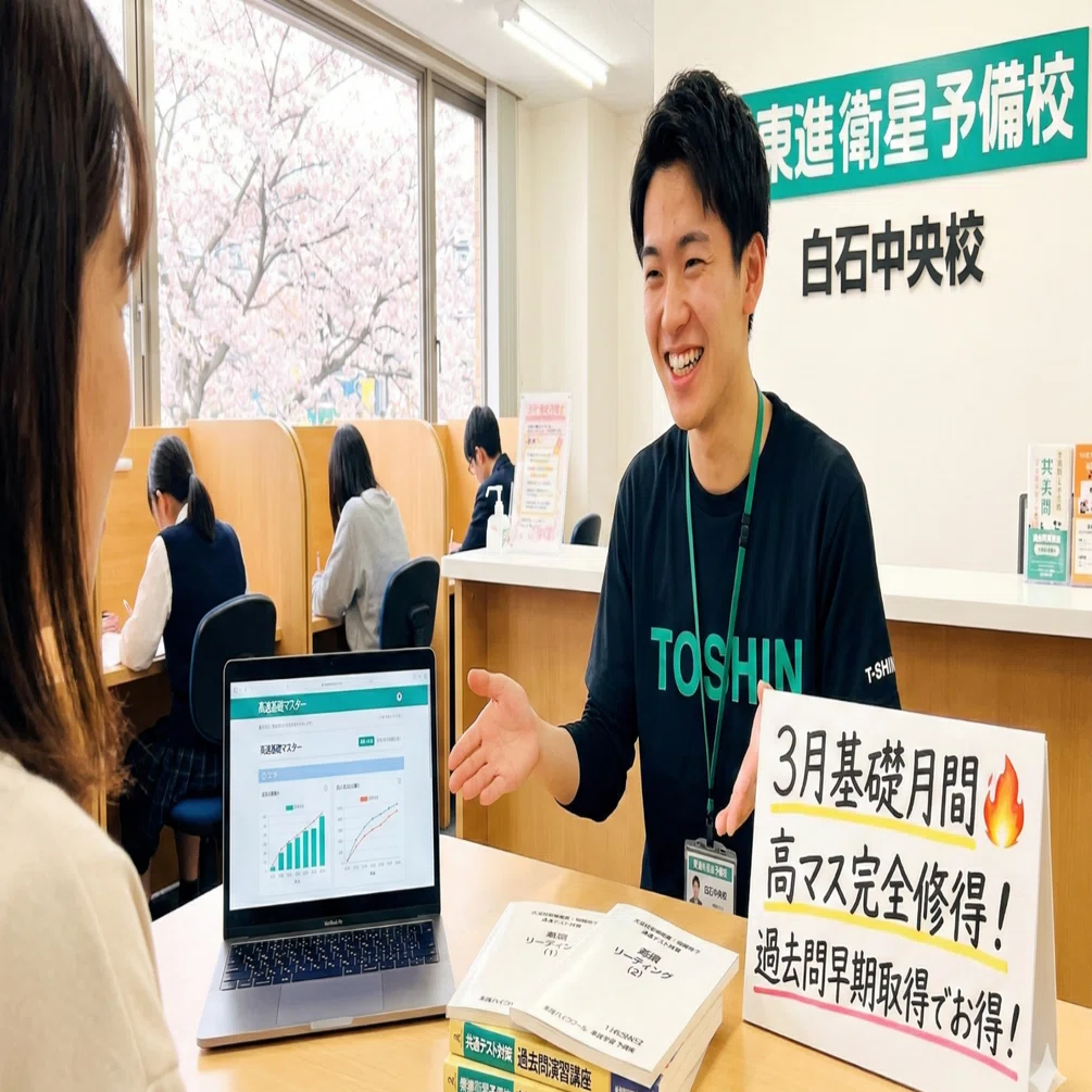 志望校合格への道 国公立前期終了? 新高3・新高2生の「勝負の春 