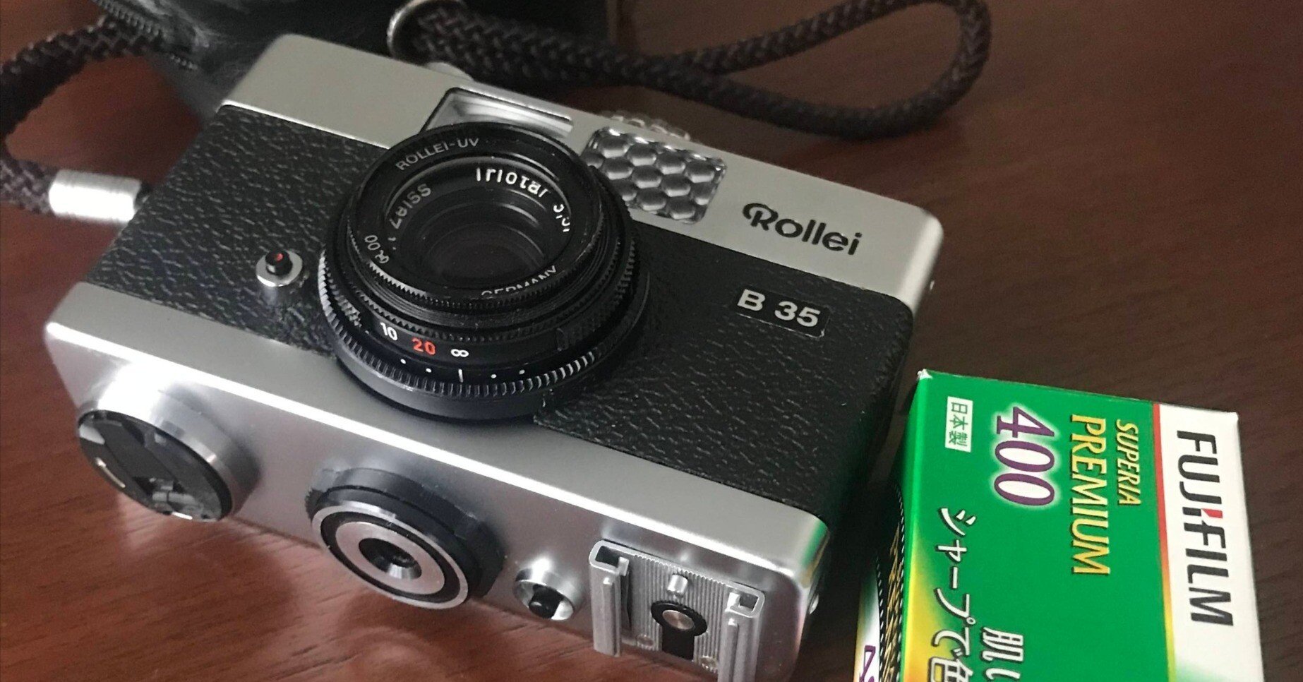 カメラ遍歴｜Rollei B35｜ポンチェク
