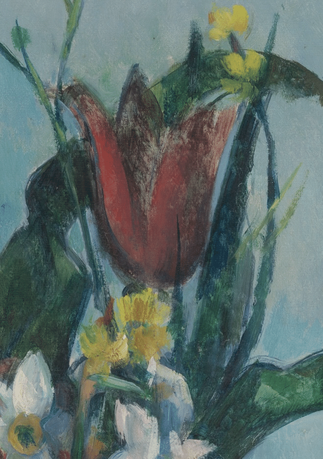 花らしくないのが魅力！ちょっと変わったチューリップの絵─ポール