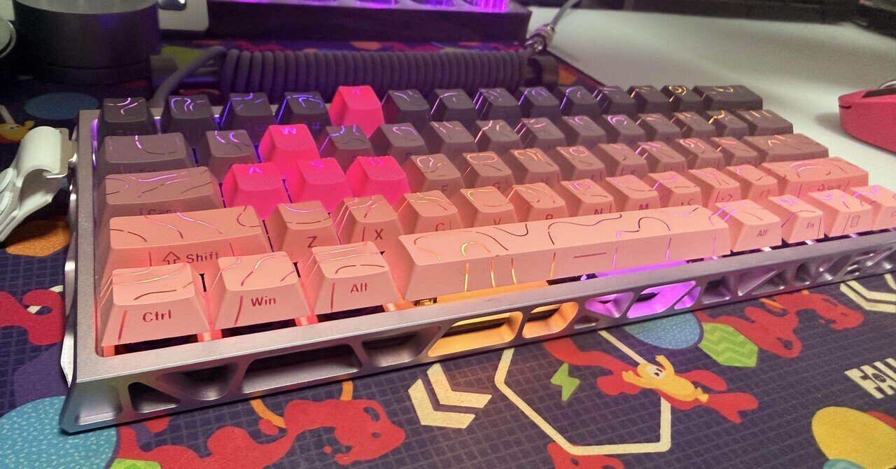 Wooting 60he v2をカスタマイズする】byキーボードカスタマイズ初心者