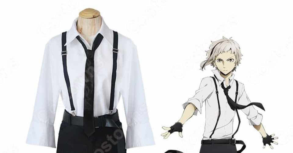 中島敦 コスプレ衣装 文豪ストレイドッグス 武装探偵社 月下獣 日常服 Cos Cos Dazai Note