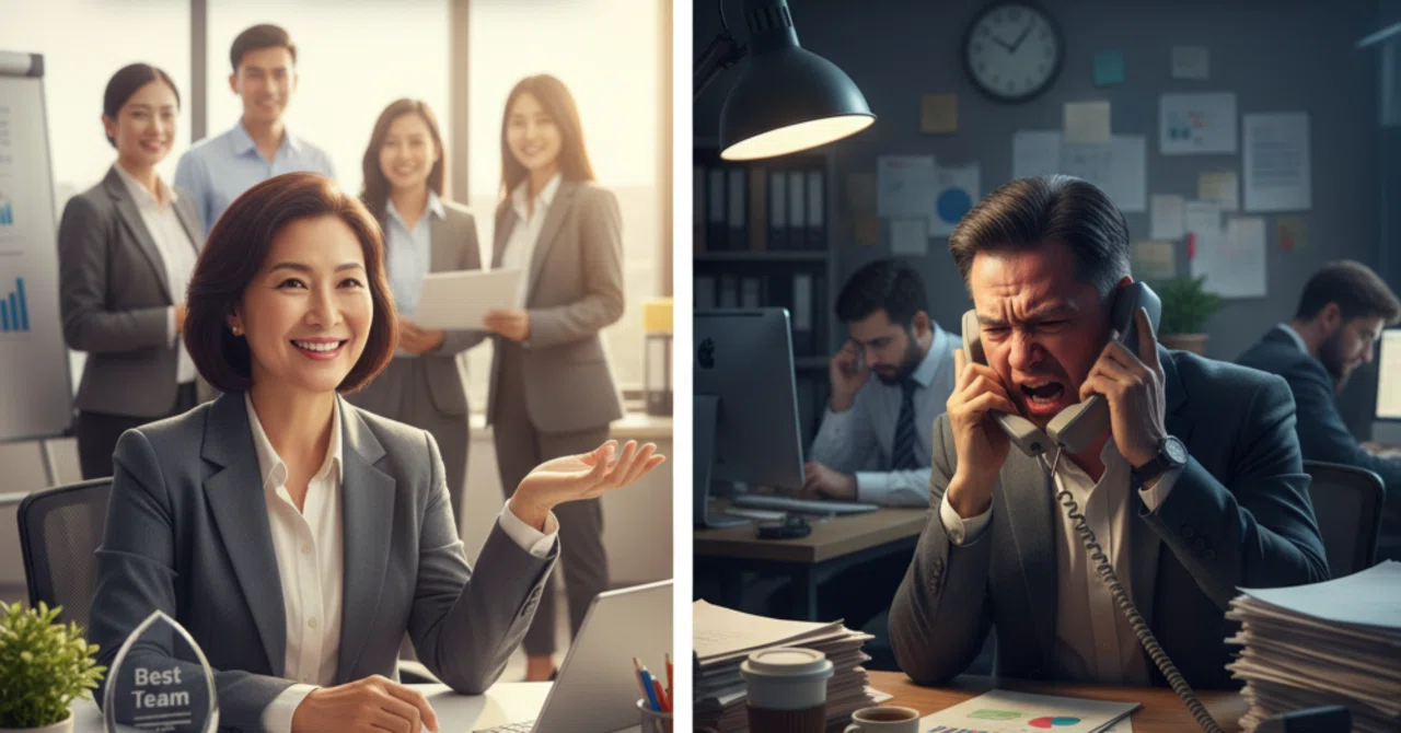 Happy Managers vs. Unhappy Managers｜みなべ りん｜外資系コンサル管理職