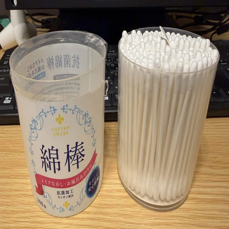 綿棒ストッカーその1｜はるパパ