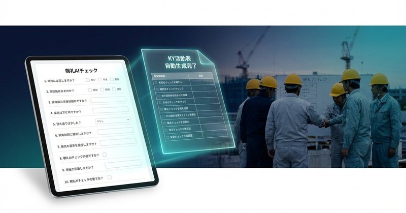 10問答えるだけ。KY活動表をAIが自動作成する仕組み first_img