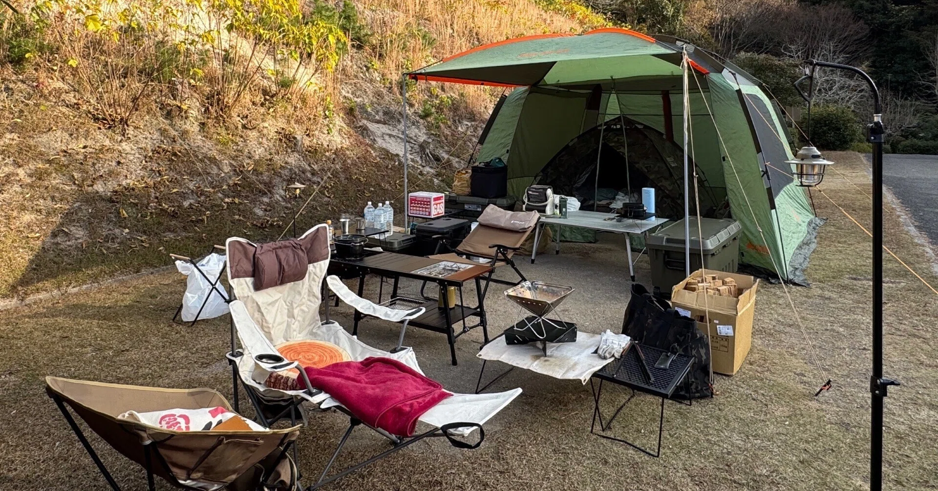 Junkie's Camping Diary1真道山森林公園キャンプ場 (広島県）｜ジュンキー