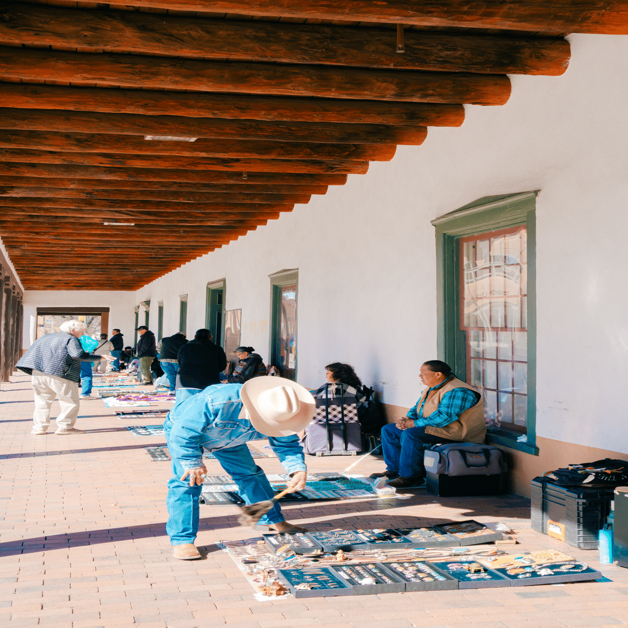 旅写真日記】サンタフェ#2📍 ネイティブアメリカンとアートの街