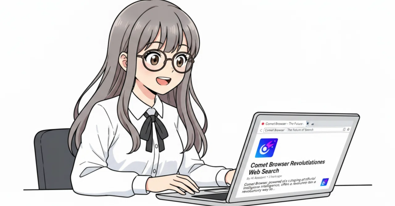 Cometブラウザの音声操作が凄すぎない？｜りらすく