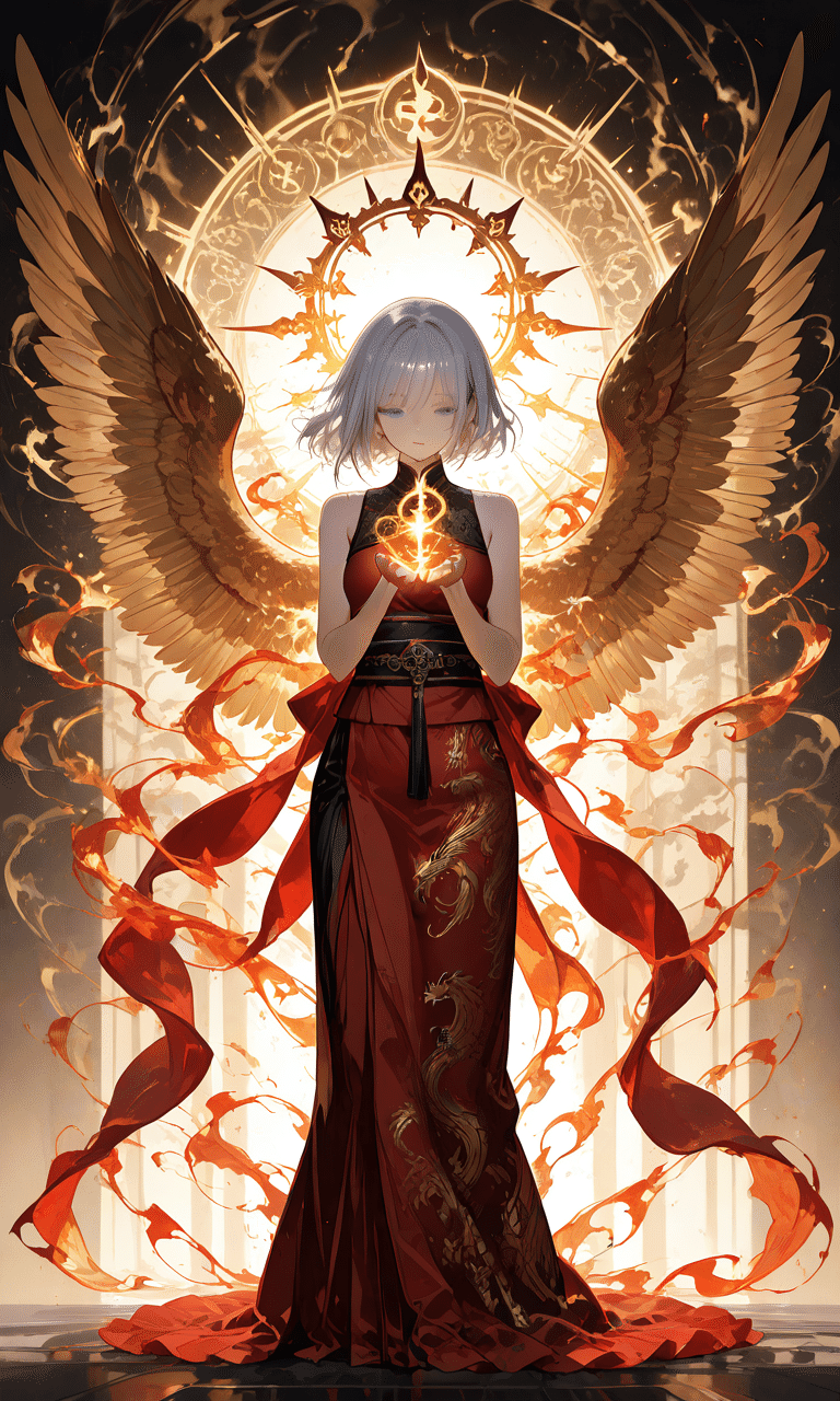 僕の趣味全開】鳳凰｜フェニックス｜伝説の鳥アート｜零ぴちゅ。