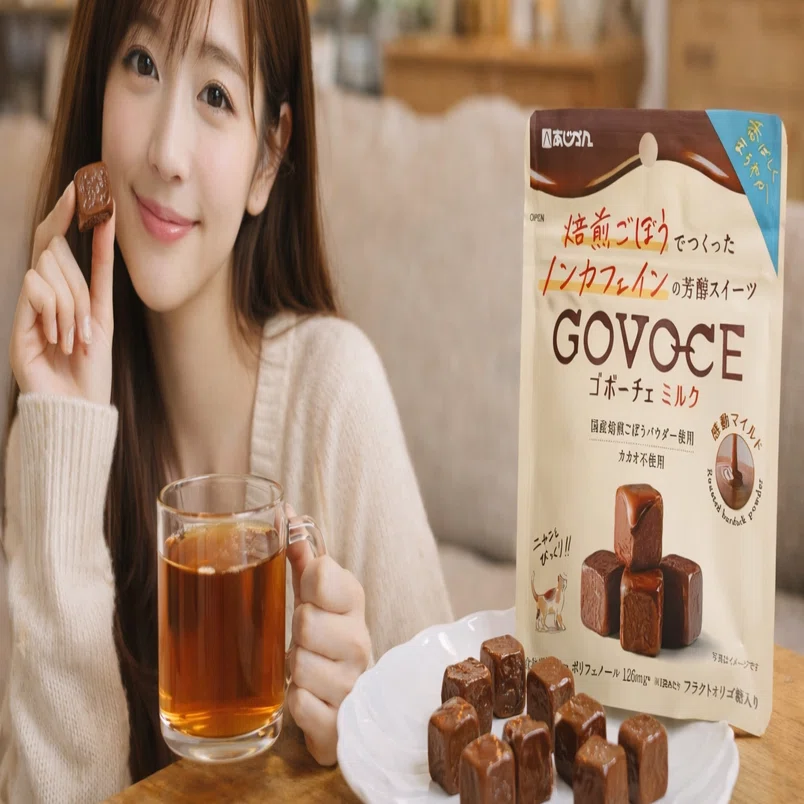 あじかんごぼうチョコレート「ゴボーチェミルク」の口コミ｜実際に購入