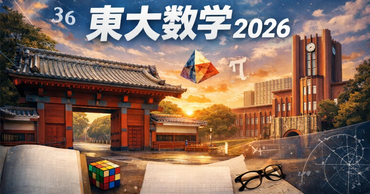 東大理系数学2026年 講評｜片山湧斗（東大医学部卒 医学部予備校