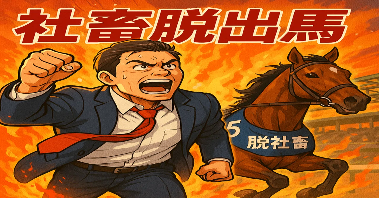「社畜脱出」馬【3/1(日)】|万馬券で会社辞めたい