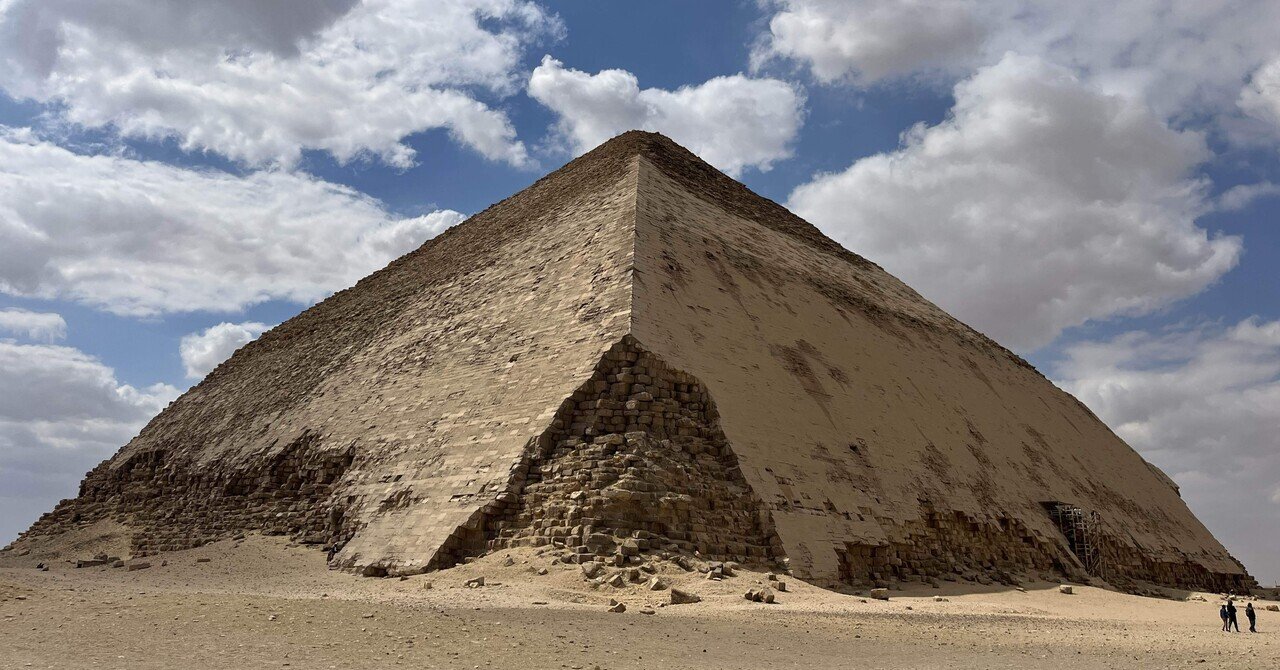 エジプト】ダハシュールの屈折ピラミッドと赤ピラミッドが楽しすぎた