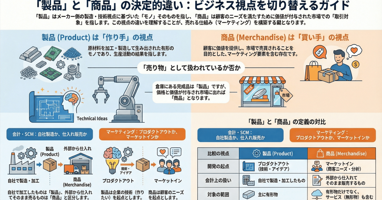 製品と商品の違いを戦略的に活用する話」｜高木幸彦(ゆきちゃんと呼んで)