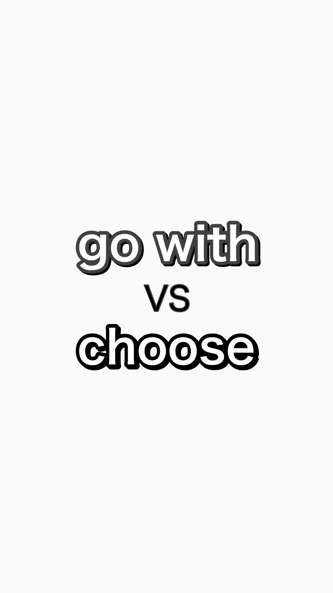 go with と choose の違いをネイティブに聞いてみた（TOEIC Part2 対策 その6）｜英語専門個別指導塾（横浜校× ...