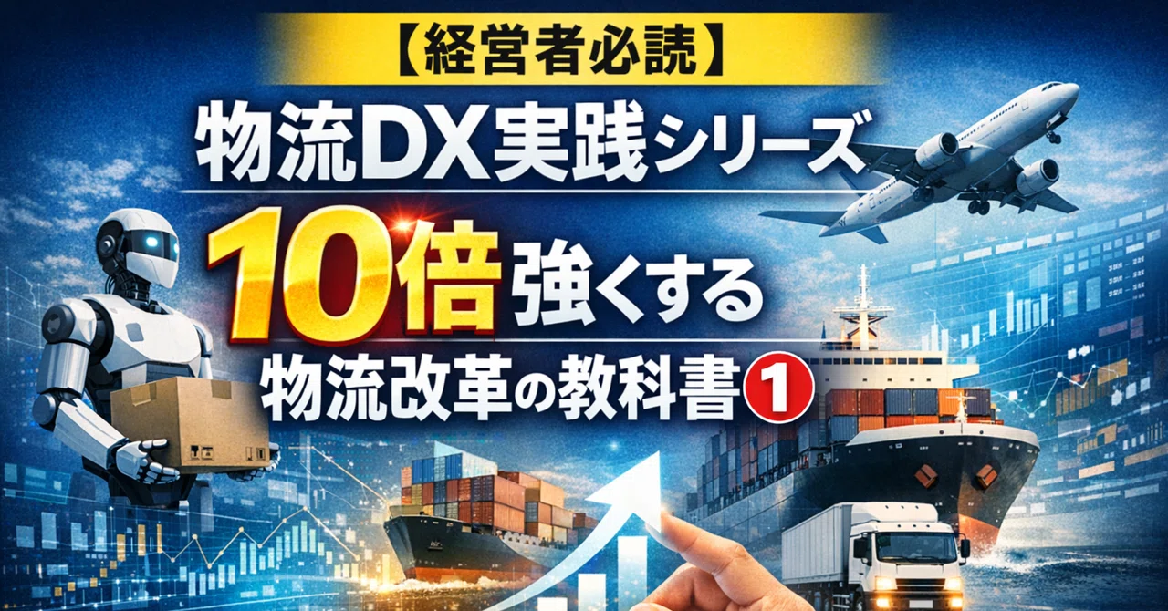 [Must-Read for Executives] Logistics DX Practice Series | Textbook for ...