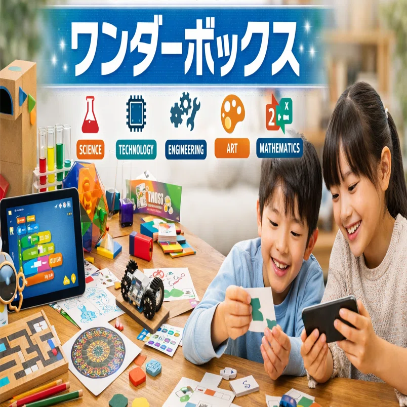 【STEAM教育】ワンダーボックス11ヶ月✖️2人分 STEAM教育対応】ワンダーボックスは本当に効果ある？小学生パパの本音