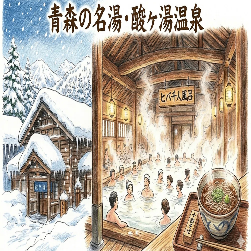 青森・酸ヶ湯】洗濯4回で徐々に遠のく硫黄臭。極上の泉質を楽しむ