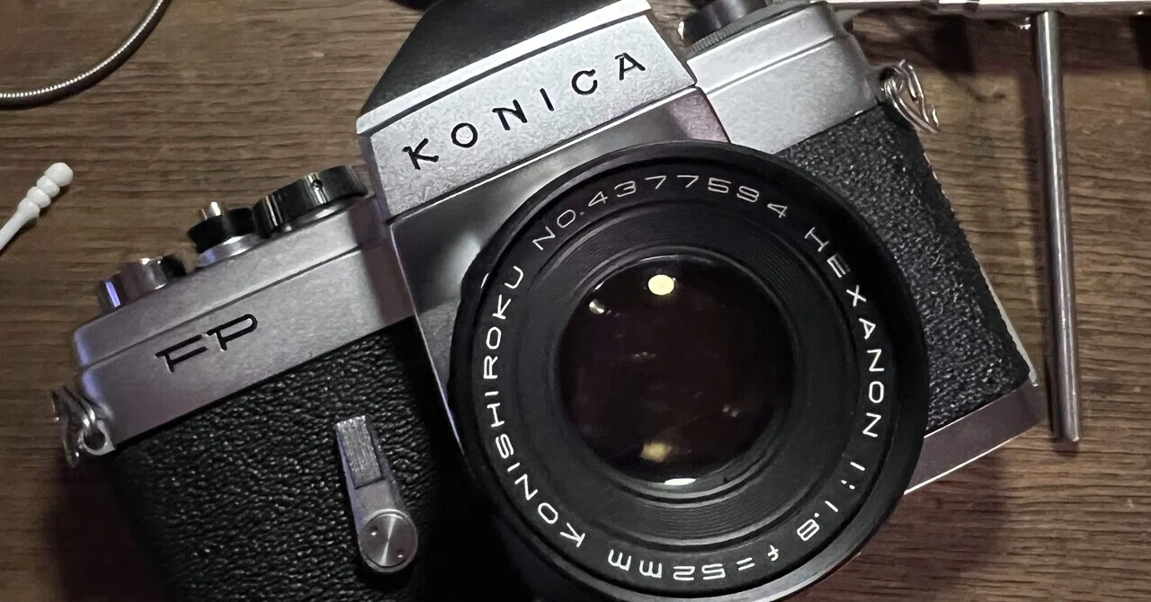 KONICA FP 一眼レフカメラ 動作未確認 現状渡し 【公式通販】