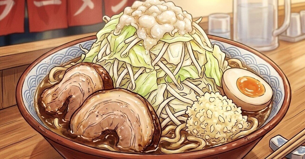 ジャンク】ねんがんの 二郎系ラーメンをたべてみたぞ！【ガレッジ