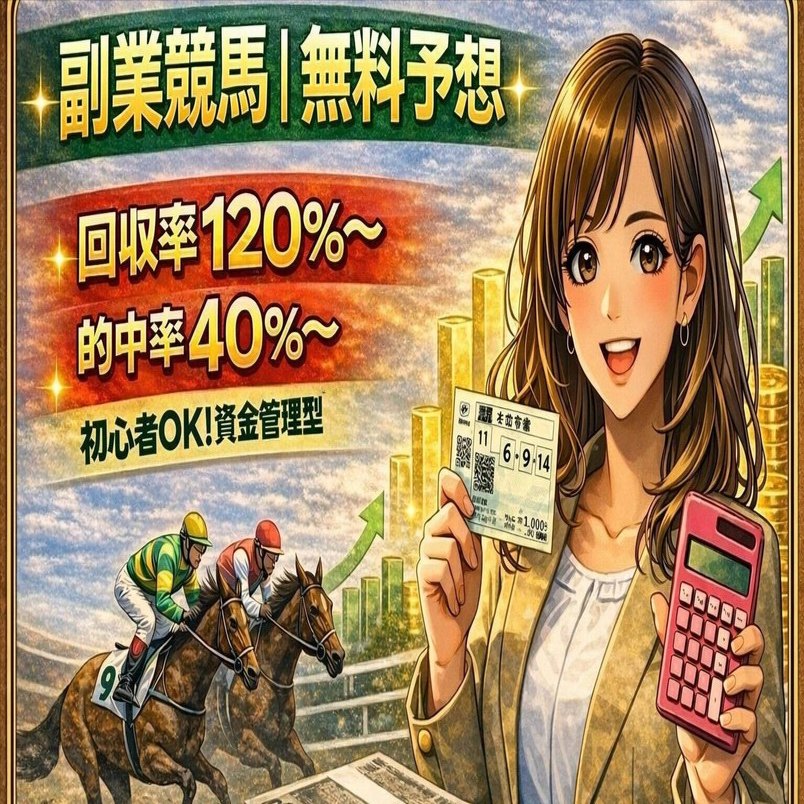 無料競馬予想】副業感覚で続ける資金管理型運用 2026年3月1日