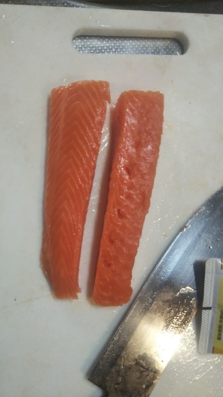 サーモンのソテー ジャガイモのピューレ添えオレンジソース Yyy料理起業家 Note