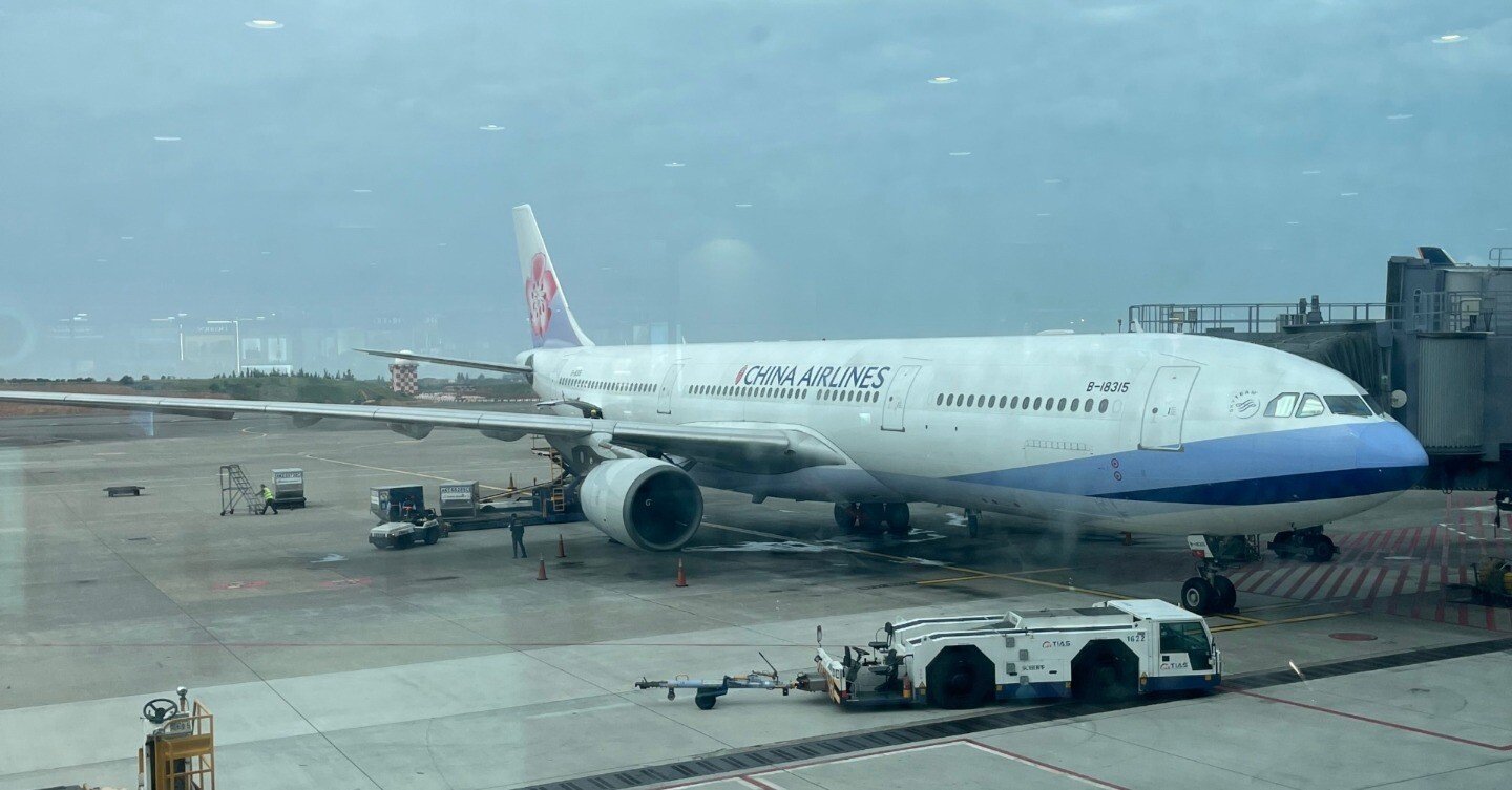 飛行機搭乗記】チャイナエアライン（成田→桃園 Cl107便）エコノミー