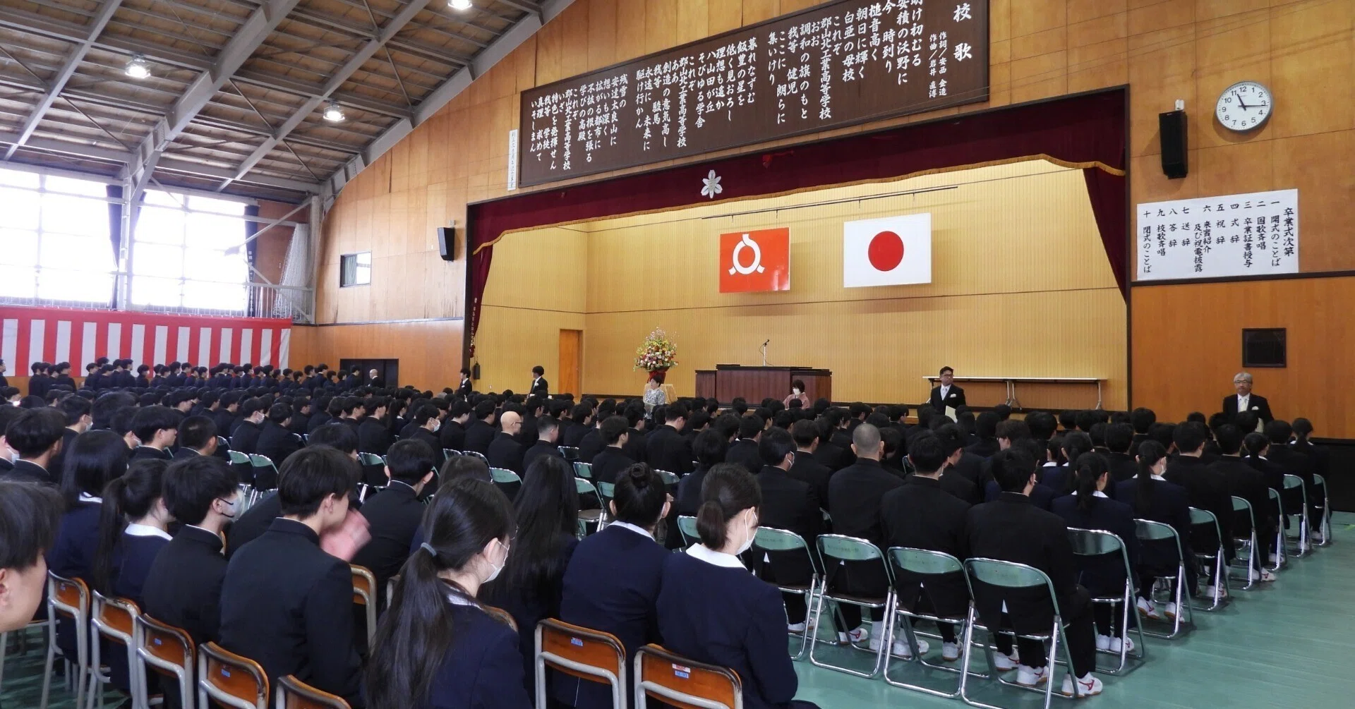 令和7年度 卒業式】265名の卒業生が、新たな空へ羽ばたきました｜福島
