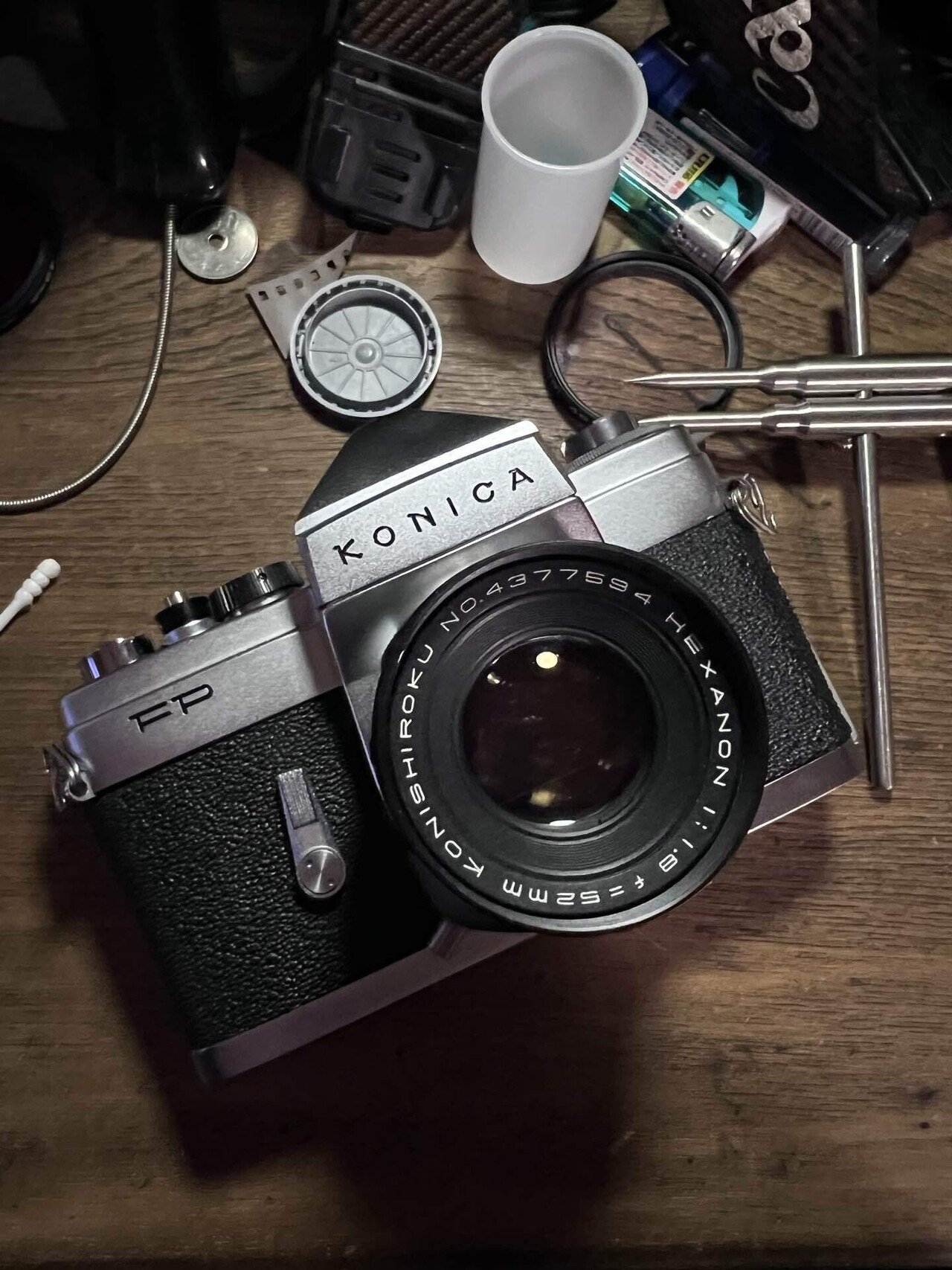 隠れた名機？Konica FPの修理して使ってみた。｜バーバラ