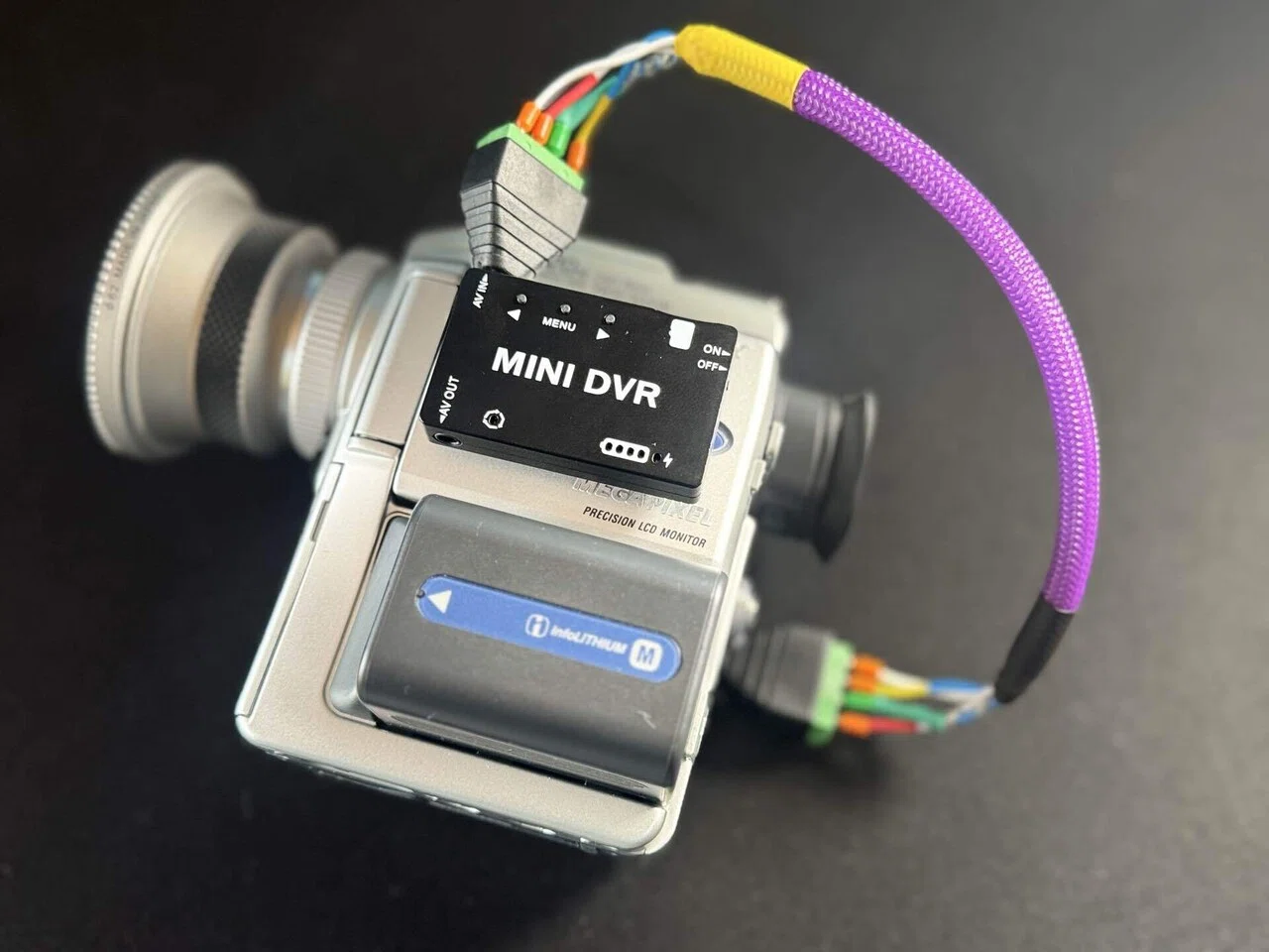 MINI DVRによるminiDVハンディカムのTAPELESS化｜0D3