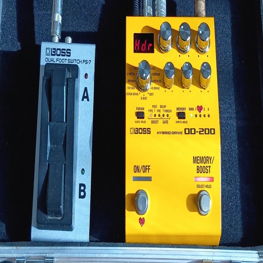 BOSS OD-200 レビュー｜草ロックスのトミカ