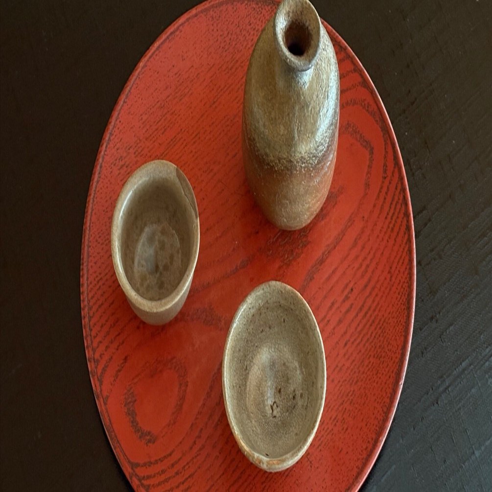 古唐津盃｜Crossing Lines