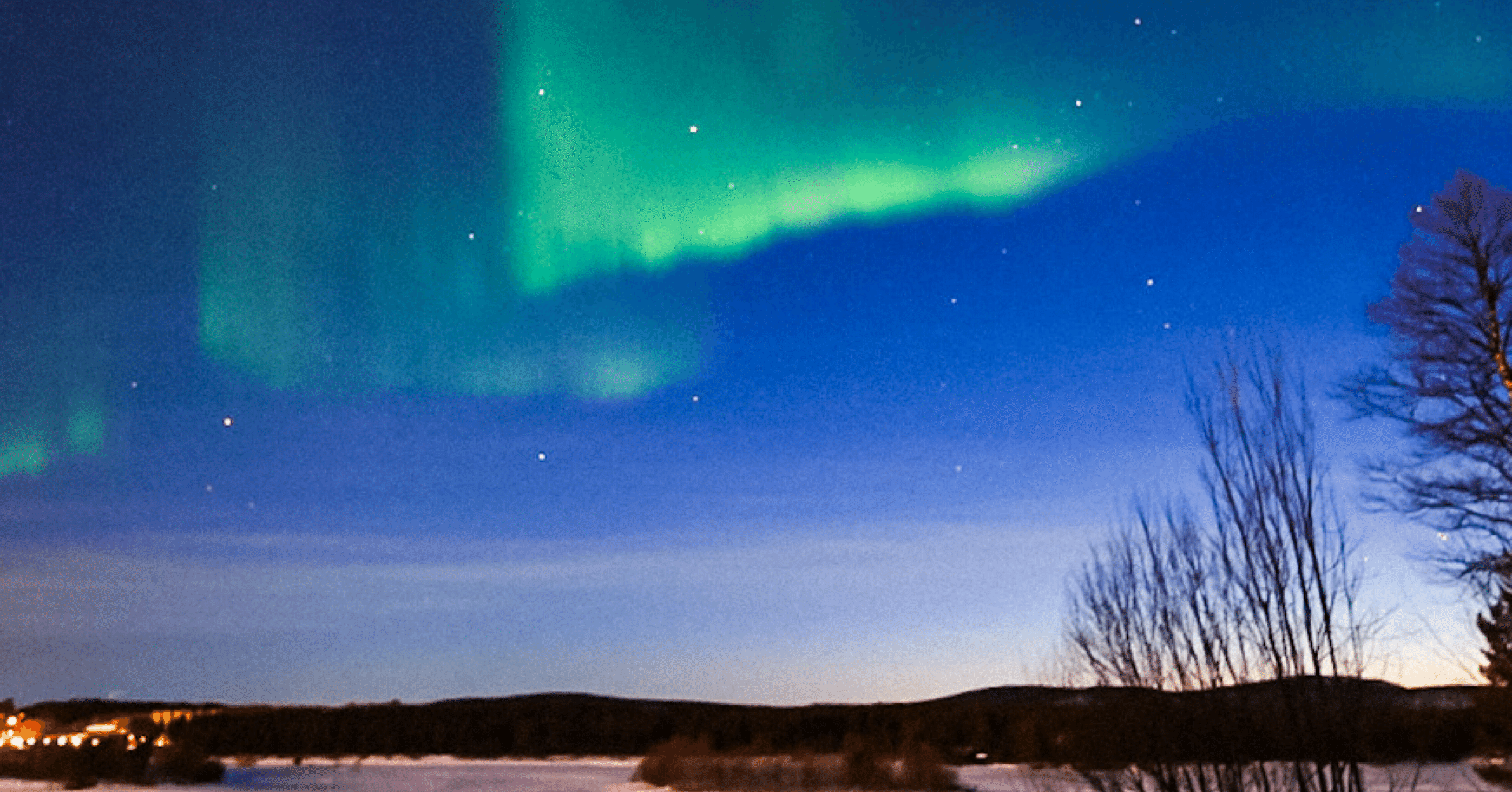 短編紀行〕 【フィンランド イナリ】オーロラバンド真下まで行った