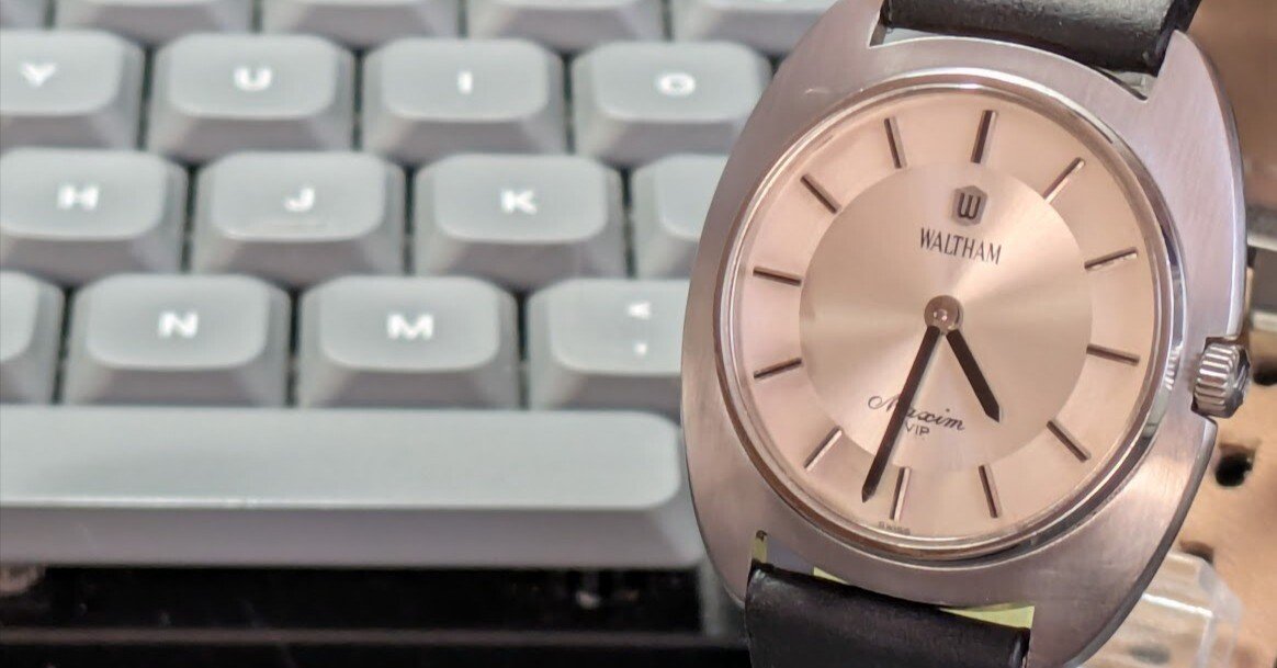 No.411 | Waltham | Maxim VIP | 社名変えすぎな時計｜とある猫好き