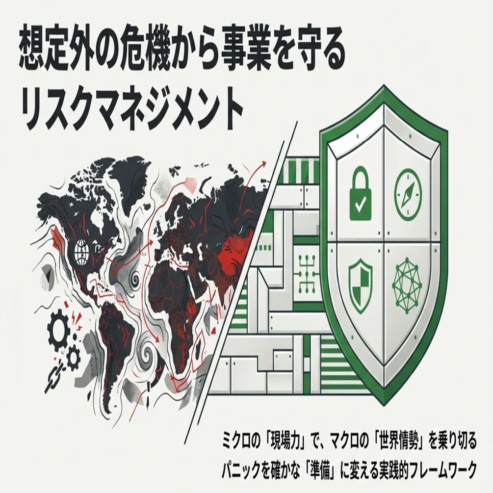 中東危機を「対岸の火事」で終わらせない。あなたの事業と生活を守る