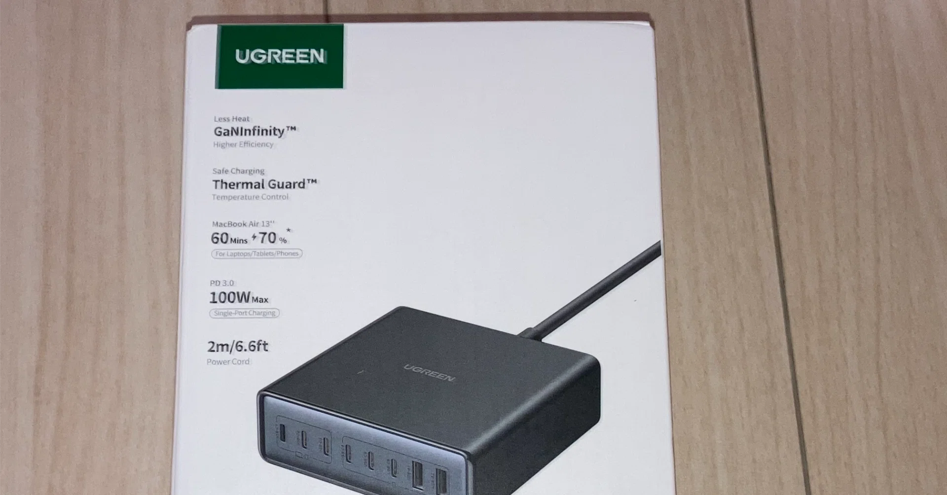 UGREENの200W充電器を買った｜しあ