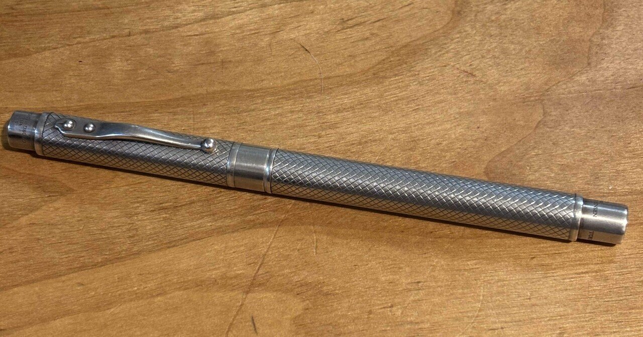 ジョージ ジェンセン万年筆のインク漏れ｜りゅう