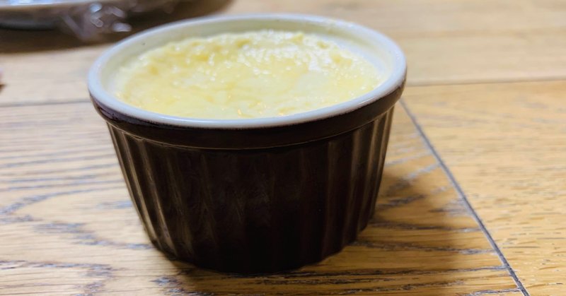 プリン100日チャレンジ 27 Bake Aのブルーチーズ茶碗蒸し マルトモ025 Note