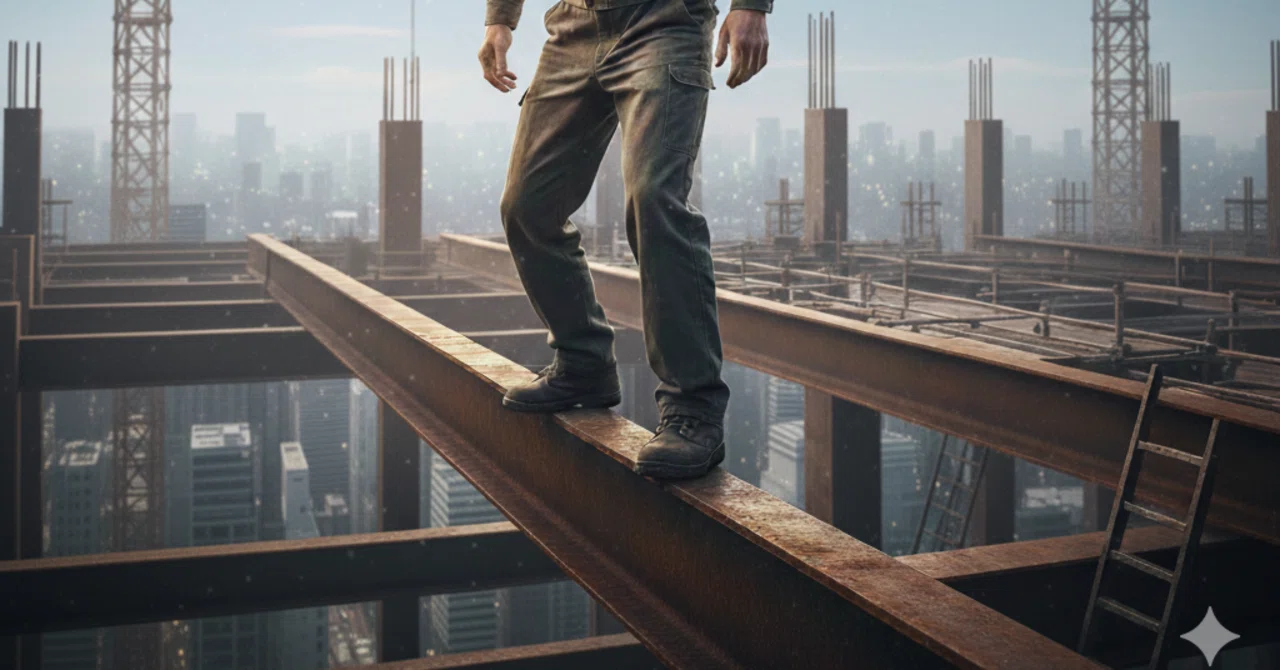 A Construction Manager's Reminiscence: On a 20-Meter Steel Beam, I Was ...