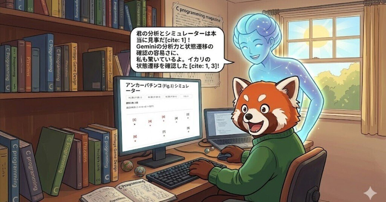一年ぶりにGeminiに「アンカーパチンコ問題」を解かせてみる（1）｜LiuK