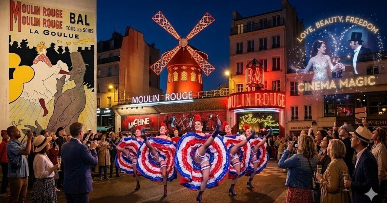 なぜパリにあるムーラン・ルージュは世界の観光客に人気なのか