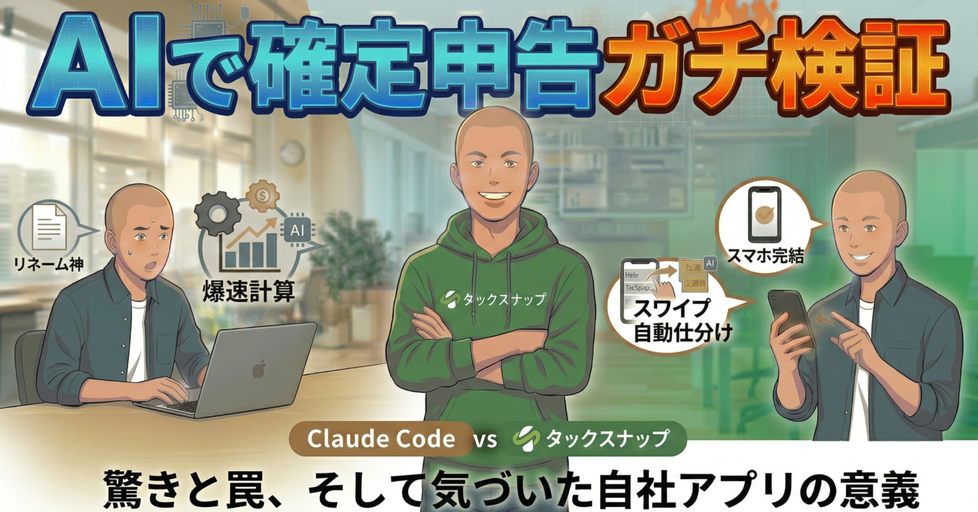 確定申告】アプリ作ってる代表がClaude Codeで確定申告をやってみた