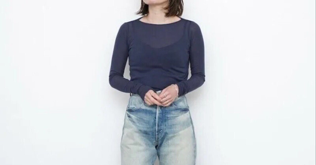 オーラリー　シアー　トップス AURALEE＞シアー ロングスリーブ Tシャツ
