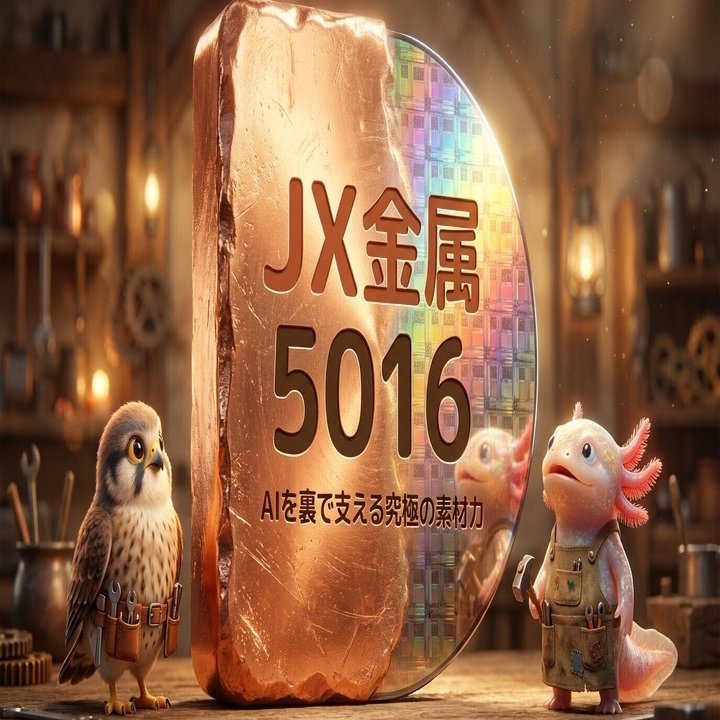 企業ゆる解説】JX金属（5016）― スマホもAIも、この会社の「銅」が
