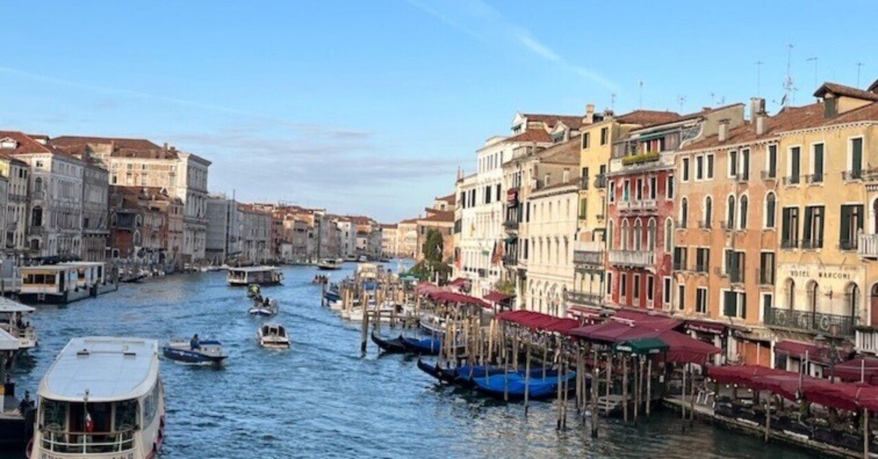 憧れの水の都ベネチアへ、そしてバンクシーの絵｜maru