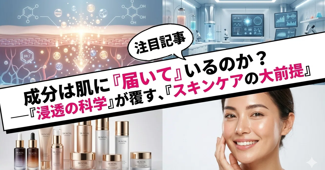 成分は肌に
