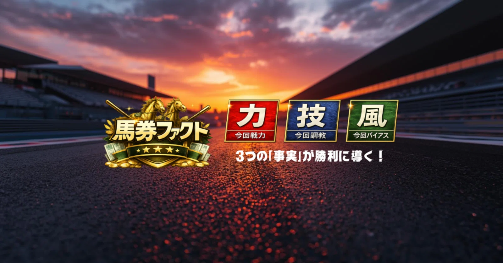 馬券ファクト 〜「力」と「技」と「風」の事実が 勝利に導く！ 〜｜note