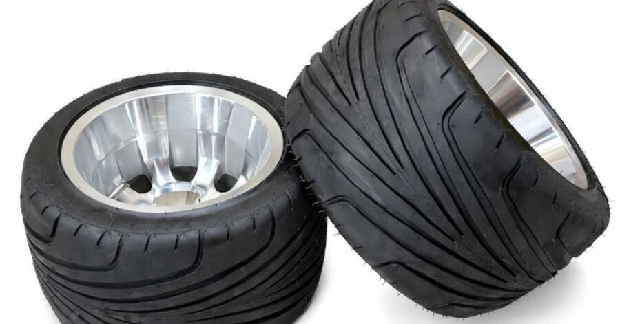 ジャイロ ワイドホイール決定版】10インチ8J 中反りアルミ×235/30-10