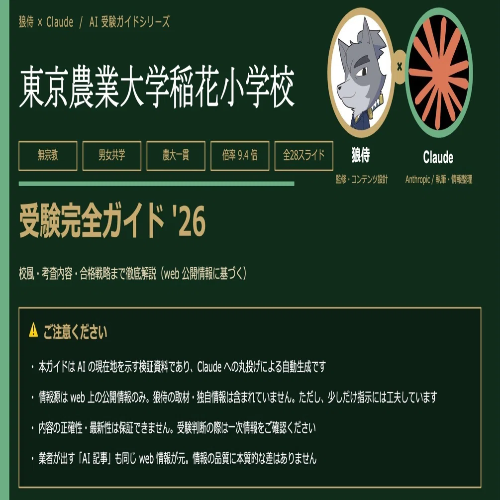 東京農業大学稲花小学校　ジャック　JAC ペーパー 体験型学習」を活かせる力を見る考査とは？ | 私立小学校 × ジャックの