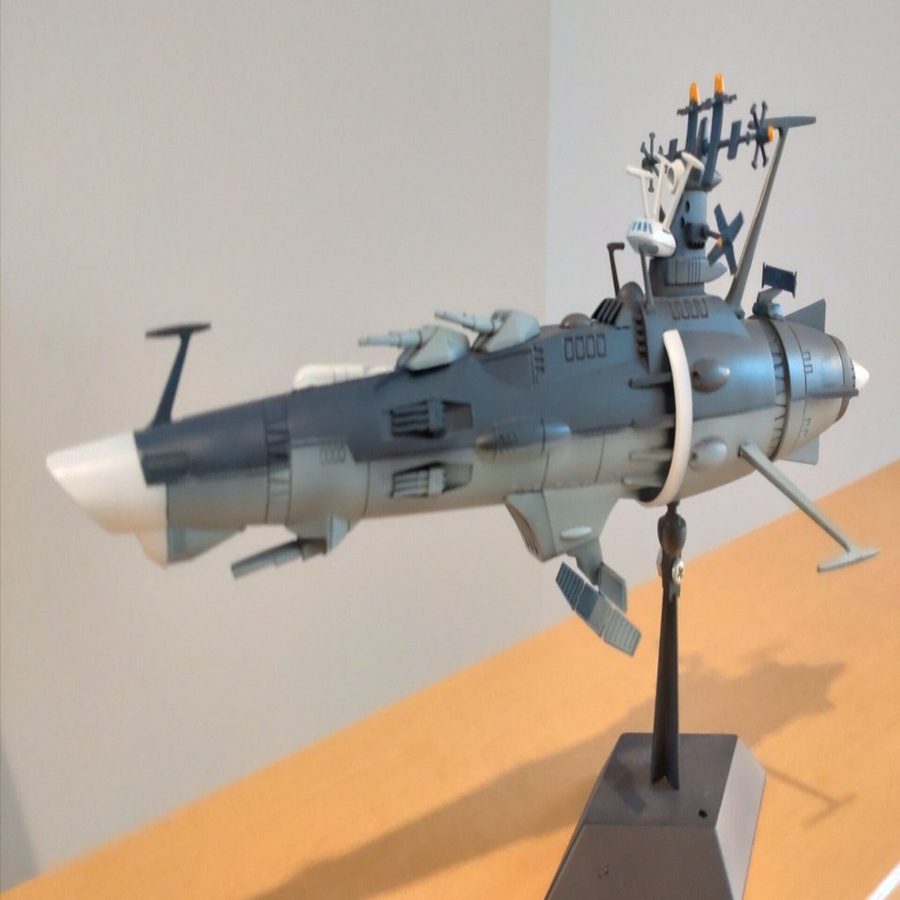 ヤマト新作映画に地球防衛軍パトロール艦が登場していた 旧キットの