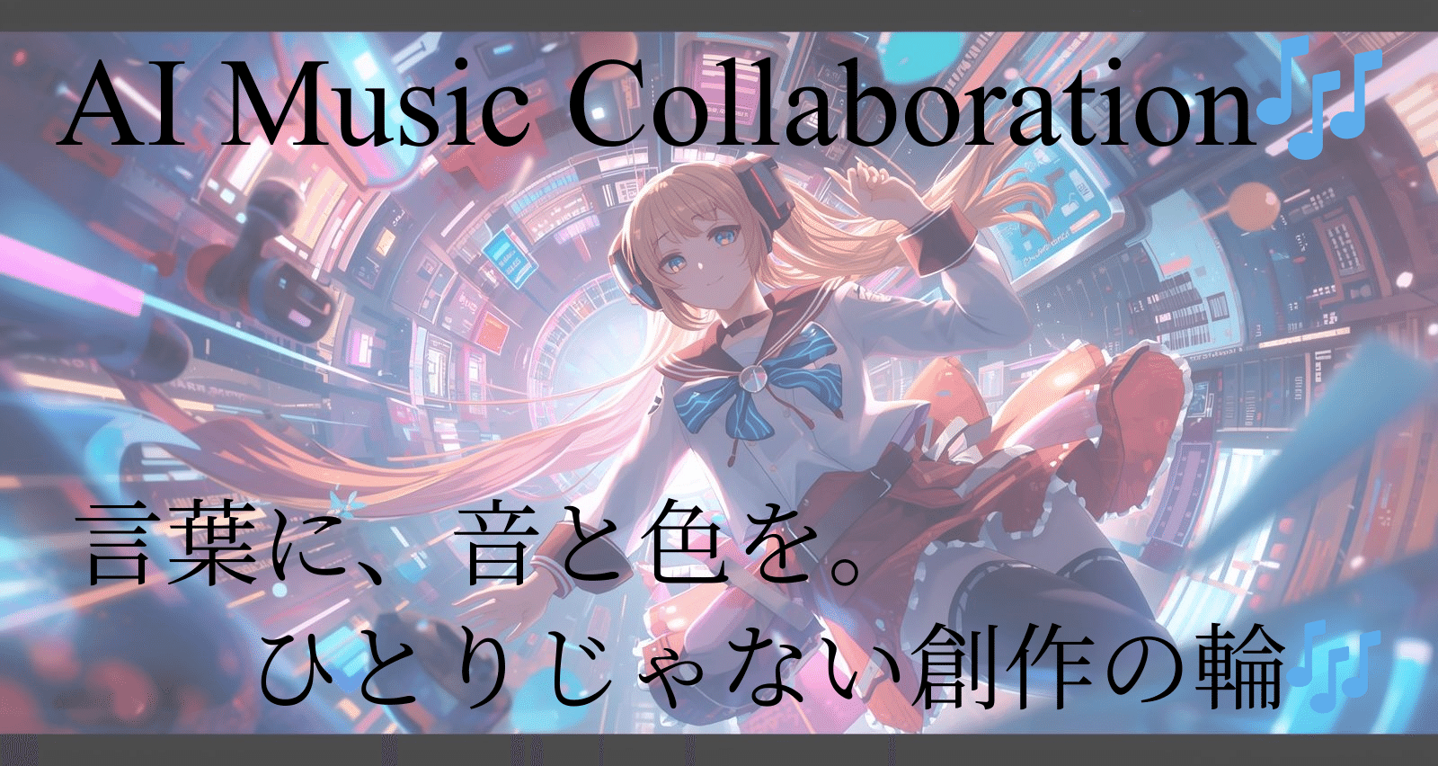 AI Music Collaboration🎶 - 2025-08｜clutch0105 │ 言葉に、音と色を